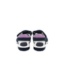 ELEFANTEN - Sandales Filles en cuir - Bleu et Lilas