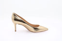 GIANVITO ROSSI - Leather heeled shoes - Gold