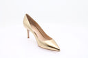 GIANVITO ROSSI - Leather heeled shoes - Gold