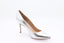 GIANVITO ROSSI - Pointy Pump Tacco 85 - Argenté