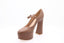 GIANVITO ROSSI - Escarpins Marie-Jane 70 - Brun