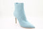 GIANVITO ROSSI - Levy 85 Booty Suede - Bleu Clair