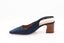 LODILOVE - Escarpin Nobuck - Bleu foncé