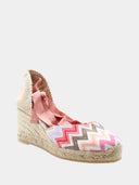Eva 60 Espadrilles compensées - Wave Pink