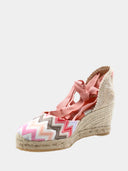 Eva 60 Espadrilles compensées - Wave Pink