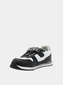 Baskets basses enfant - Noir & Blanc