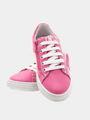 Wildcat Sneaker - Fuschia & Blanc