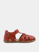 Leren sandalen - Rood
