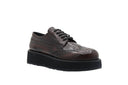 PRADA - Derby Brogue - Bordeaux
