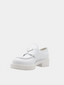 PRADA - Mocassin - Blanc