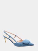 RUPERT SANDERSON - Joyous Sling Denim - Blue