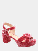 RUPERT SANDERSON - Deirdre Plateau Sandaal - Roze