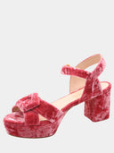 RUPERT SANDERSON - Deirdre Plateau Sandaal - Roze