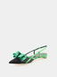 RUPERT ANDERSON - Fay 05 Sling Satin - Emerald 