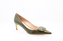 RUPERT SANDERSON - Osella 55 Pump - Khaki Green 