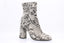 SAM REYCHLER - Suede ankle boot with pattern - Off-White