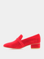 STUART WEITZMAN - Crystal Geo Buckle - Rood