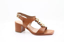 VICENZA - Castanha heeled sandals - Brown 