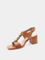 VICENZA - Castanha heeled sandals - Brown 