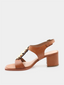 VICENZA - Castanha heeled sandals - Brown 