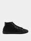 YVES SAINT LAURENT - SL39 Mid-Top Sneaker - Noir