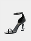 YVES SAINT LAURENT - Opyum 85 Sandal - Zwart 