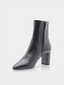YVES SAINT LAURENT - Lou 70 Zip Bootie - Black 