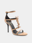 YVES SAINT LAURENT - Cassandra 100 sandaal - Goudbruin