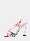 YVES SAINT LAURENT - Pool 105 Sandal Scoubi - Pink
