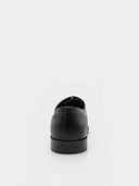 Derbies brogue en cuir à bout fleuri – Noir - Chaussures Homme Marque Italienne Baldinini 