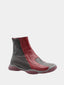 Bottines - Noir/Rouge foncé